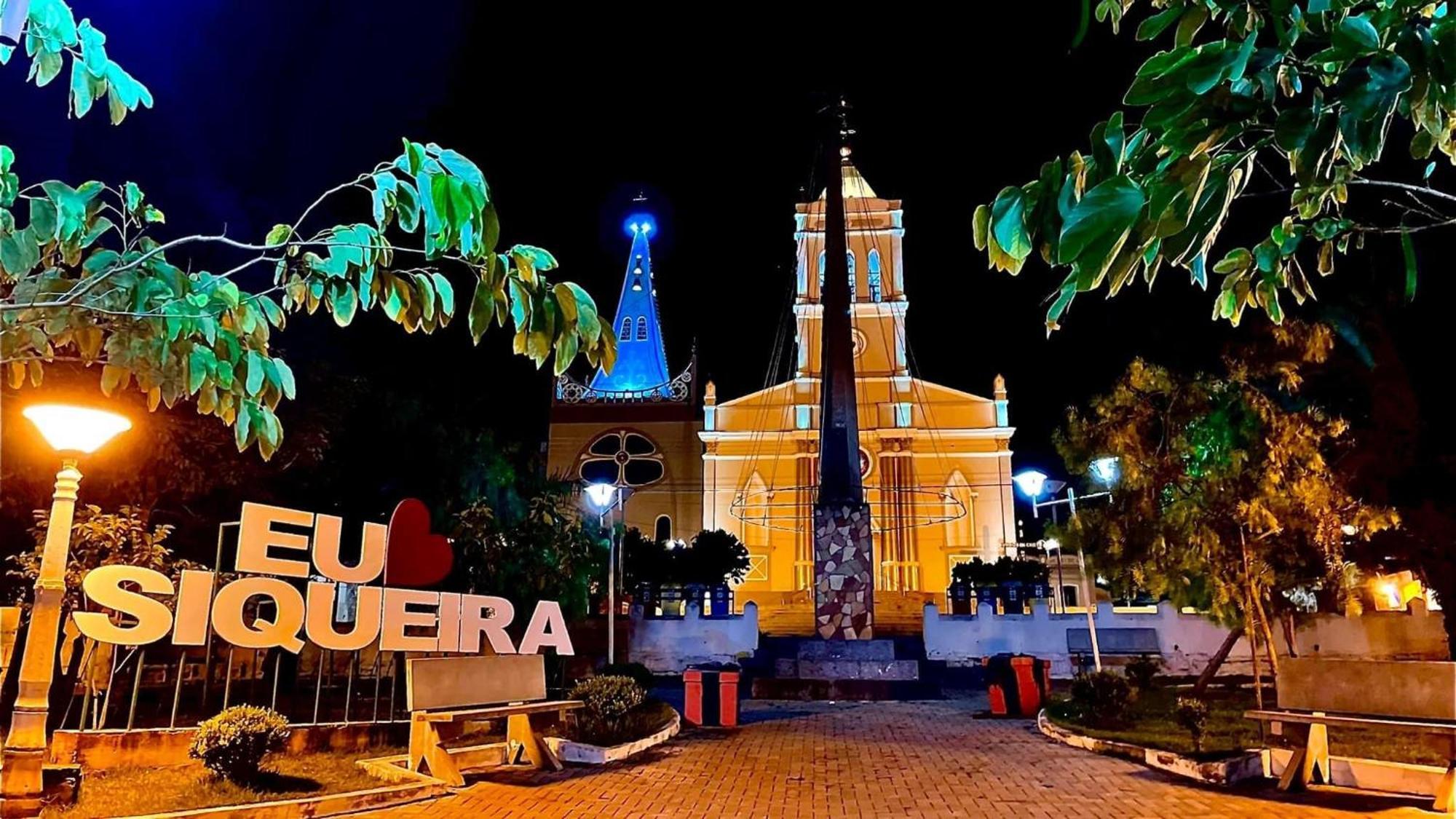 Queiroz Palace Hotel Siqueira Campos المظهر الخارجي الصورة